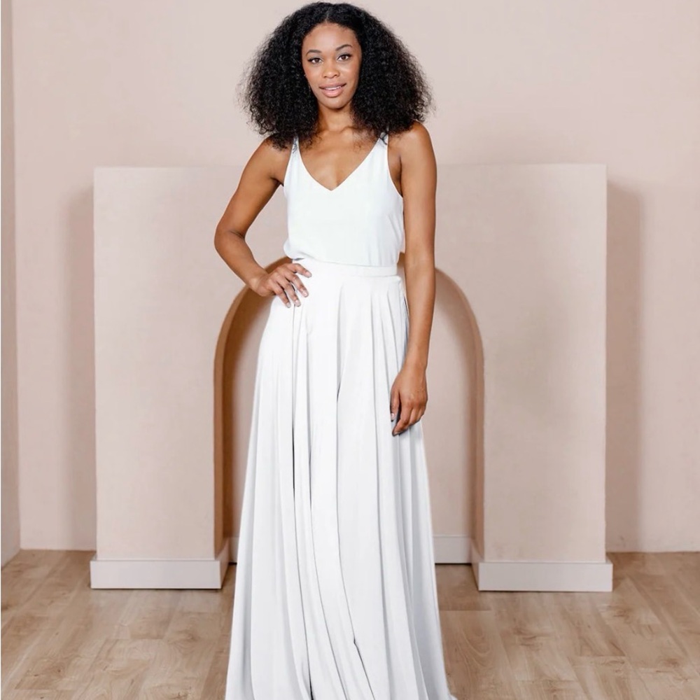 NWT Revelry Lola Chiffon Maxi Wedding Bridesmaid Skirt